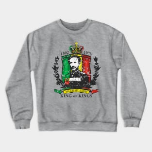 Haile Selassie King of Kings Crewneck Sweatshirt